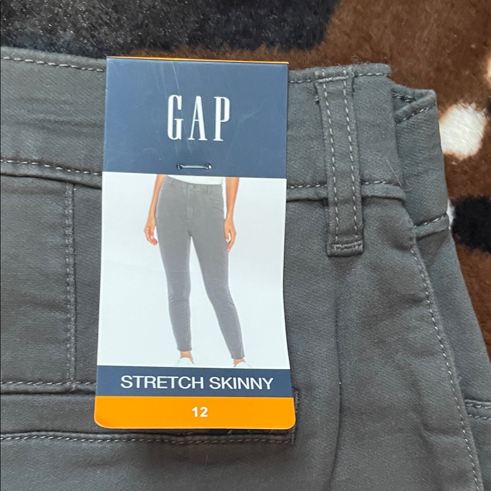 “GAP” Charcoal Stretch Skinny Trousers! - Picture 3 of 9